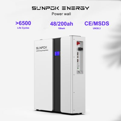 Powerwall 10kWh 51.2v 200ah Lithium Ion Batteries BMS 48v 200ah Solar Battery