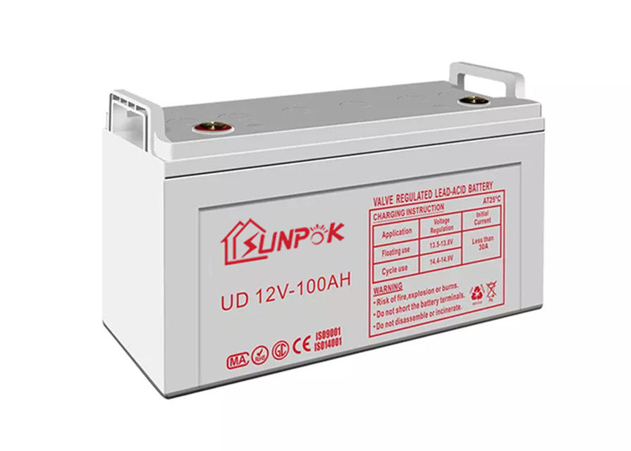 Батарея 200ah 100ah геля 12V глубокого цикла гибридная для солнечного СИД и энергии ветра