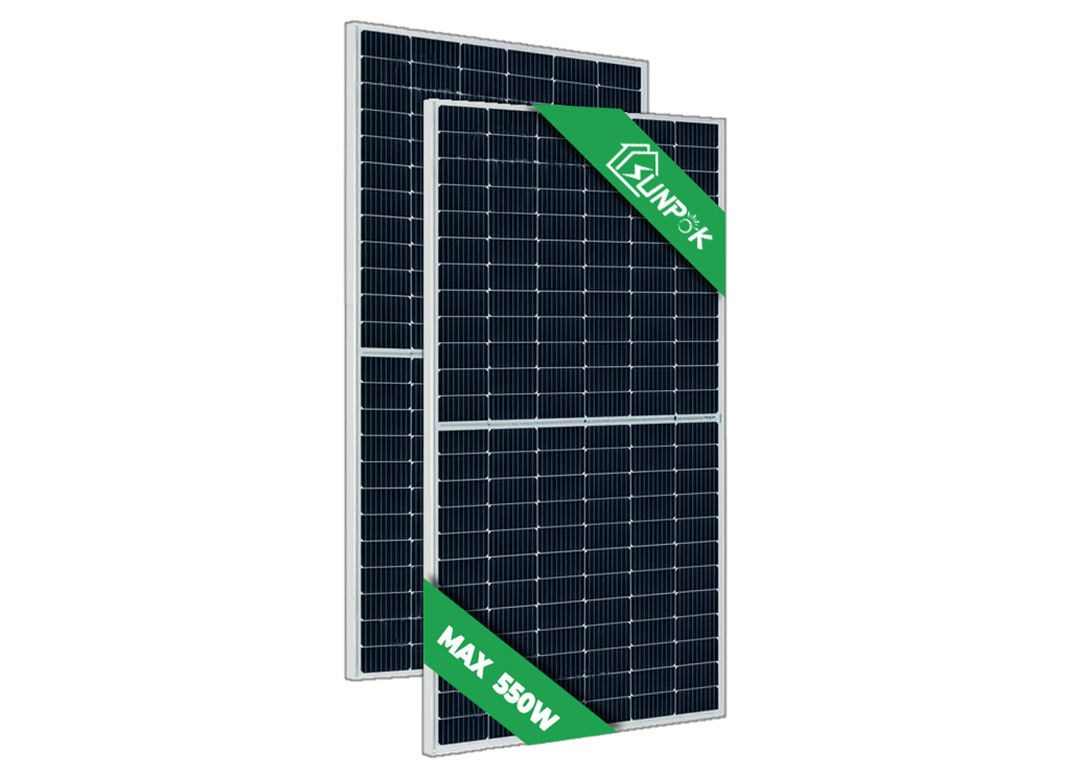 Черные фотоэлементы 12BB кремния модуля PV полуячейки панелей 450W 550W 600W Mono PV