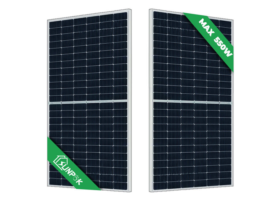панель солнечных батарей Mono PV полуячейки MBB 450W обшивает панелями для накопления энергии солнечной системы