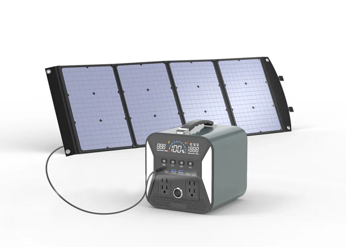 Солнечная станция банка силы батареи лития генератора 500w 1000w 2000w 220v солнечная портативная