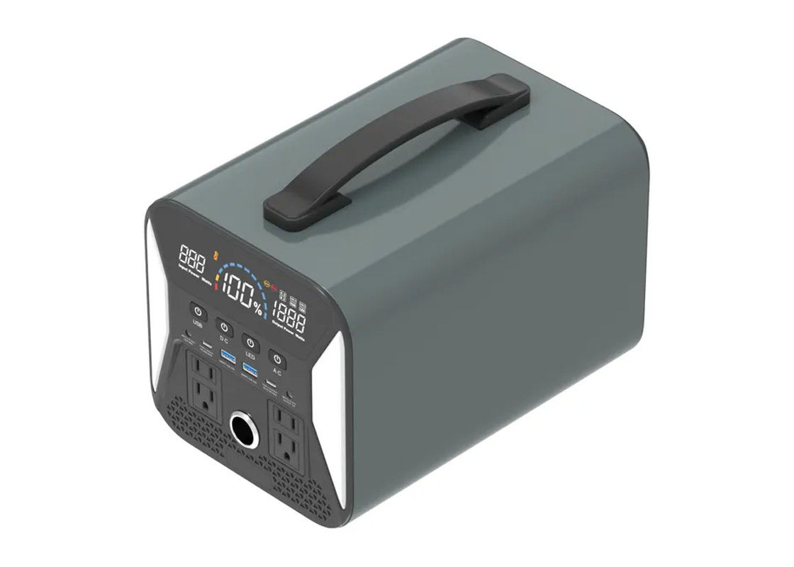 Клетка большой емкости 300w 500w 1000w электростанции лития на открытом воздухе большого размера располагаясь лагерем портативная