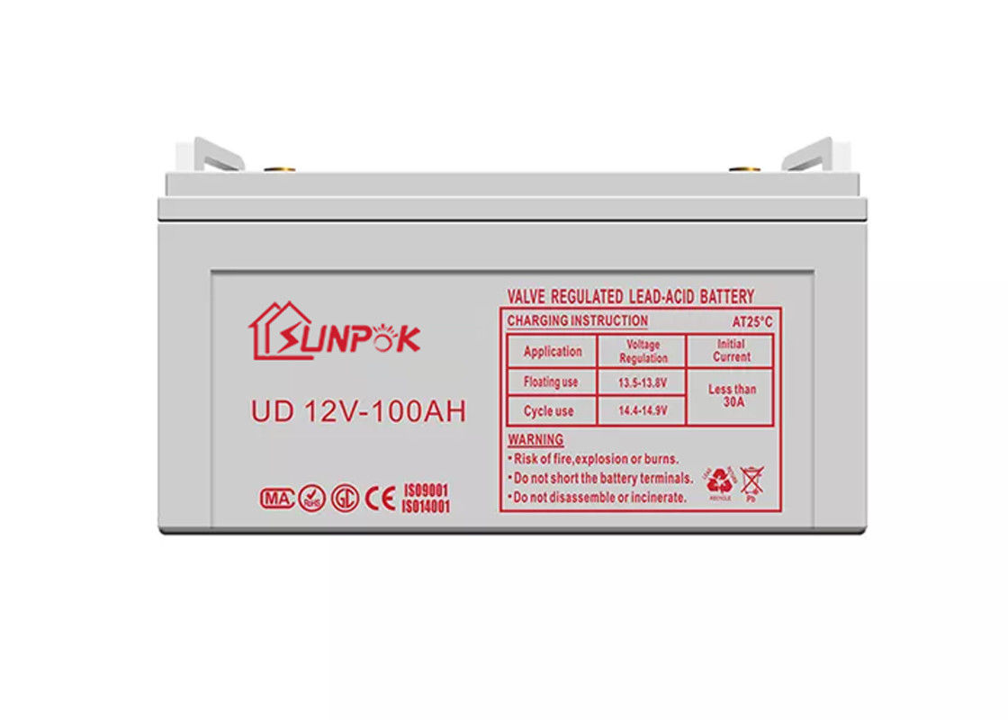 Батареи геля Sunpok 12V 100Ah 150Ah: Для безопасного & эффективного хранения солнечной энергии
