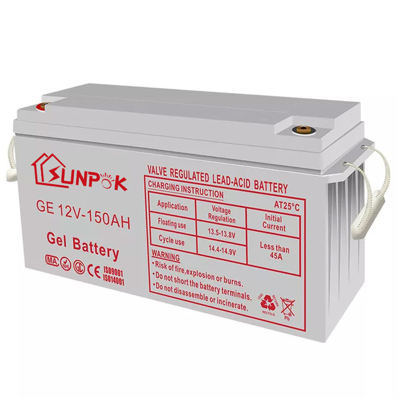 Батарея геля цикла батареи 12v 250ah 200ah 100ah геля перезаряжаемые глубокого цикла Subpok солнечная глубокая