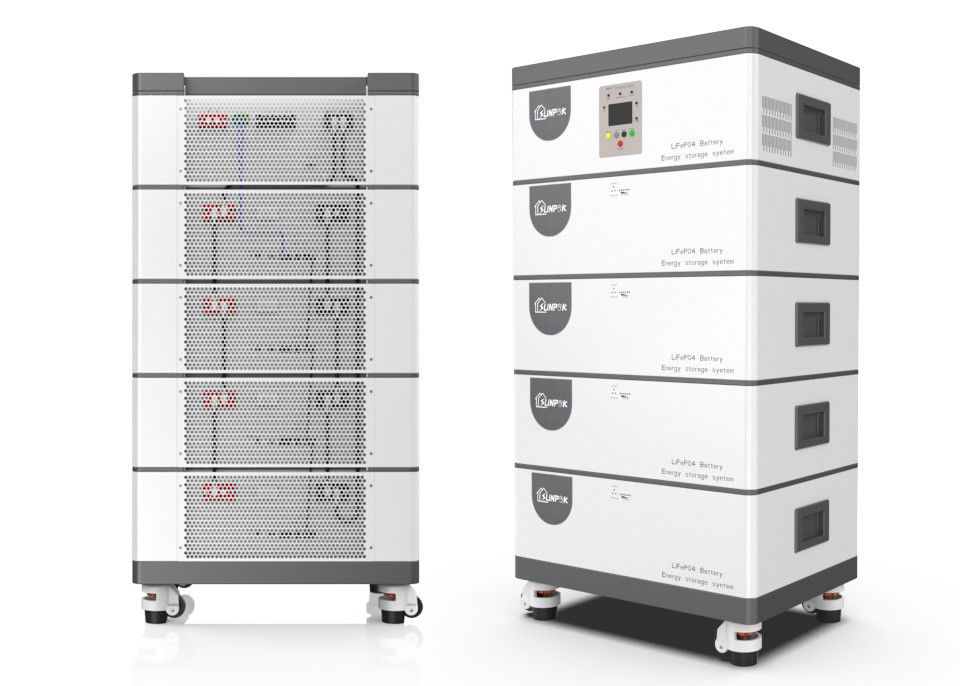 Батарея 5kva 6kva 8kva 10kva для дома все Sunpok неразъемная в одной штабелированной системе ESS