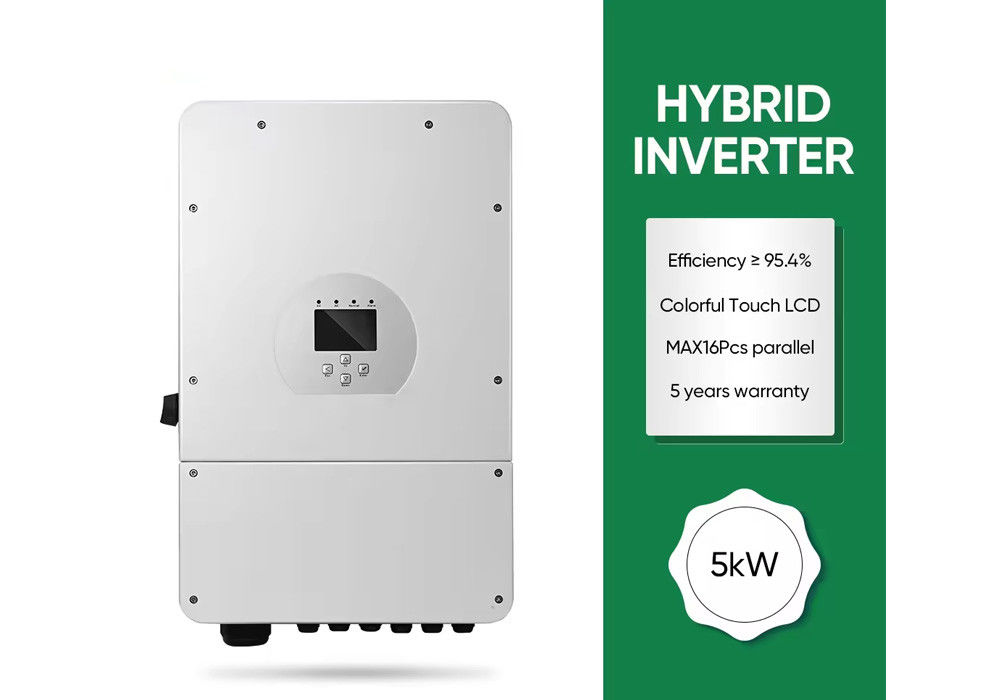 Гибридный энергоинвертор Солнечная система 3kw 3kva 3000w Батарея литийная 48V 200ah Солнечная система