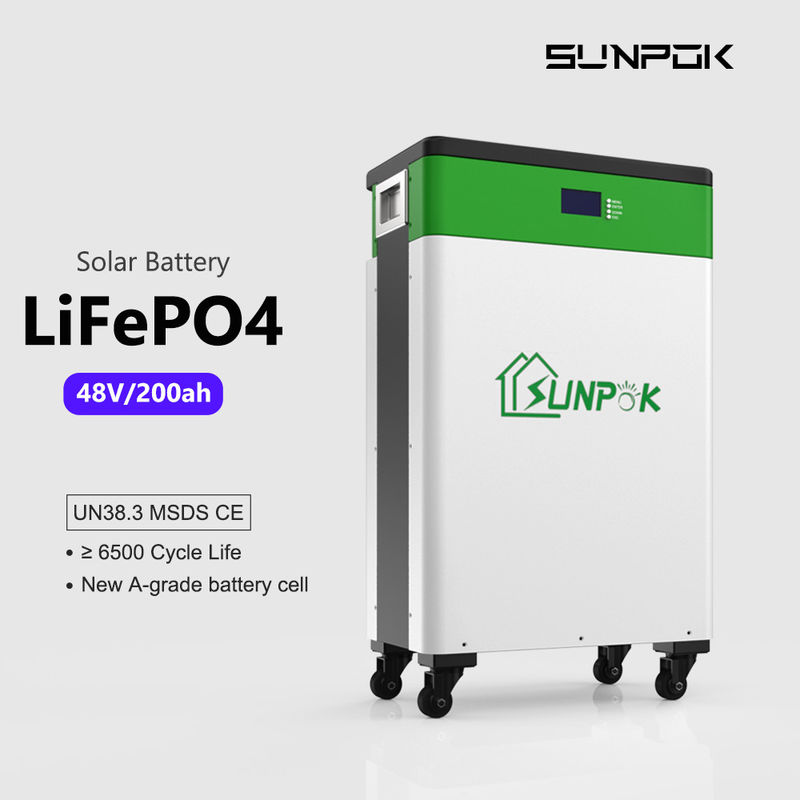 Новый дизайн Силовая стена 5кВ Lifepo4 48в 200ах Стена 10кВт Домашняя литийная батарея 51.2в Солнечная батарея