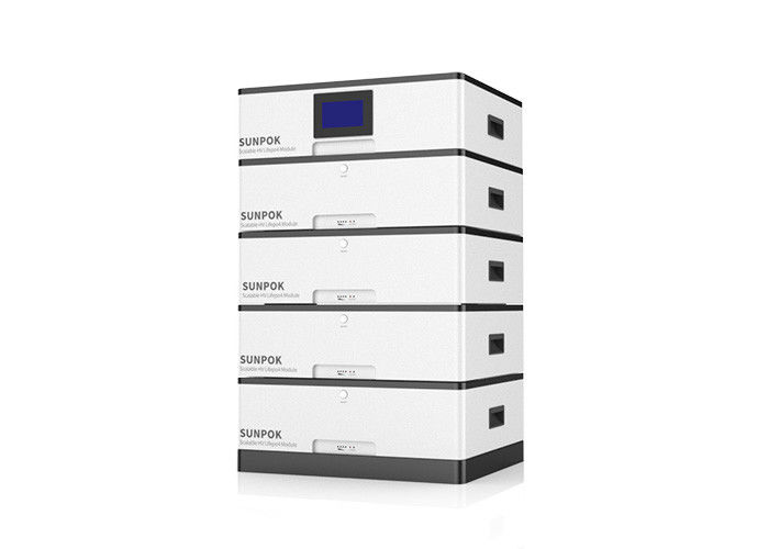 Складируемая модульная 51.2v 200ah Домашняя солнечная система 10кВт 20кВт 30кВт батарея для хранения энергии