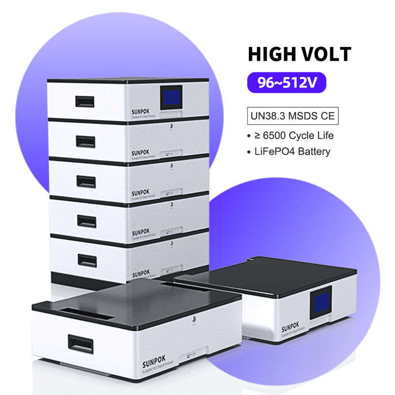 Высоковольтная постоянная литий-ионная батарея 51.2v 400AH 20KWH Интегрированная батарея для хранения энергии для домашнего использования
