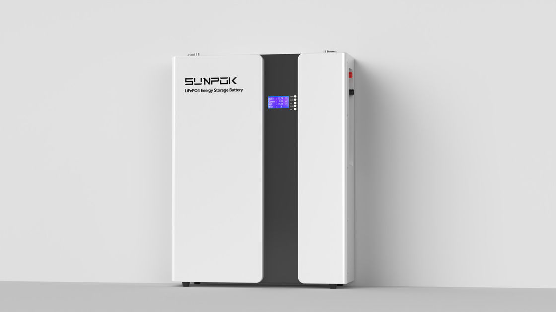 5 кВт·ч 100Ач 51.2В 48В 10 кВт·ч Powerwall Lifepo4 Литий-ионный солнечный аккумулятор Настенная домашняя система хранения энергии