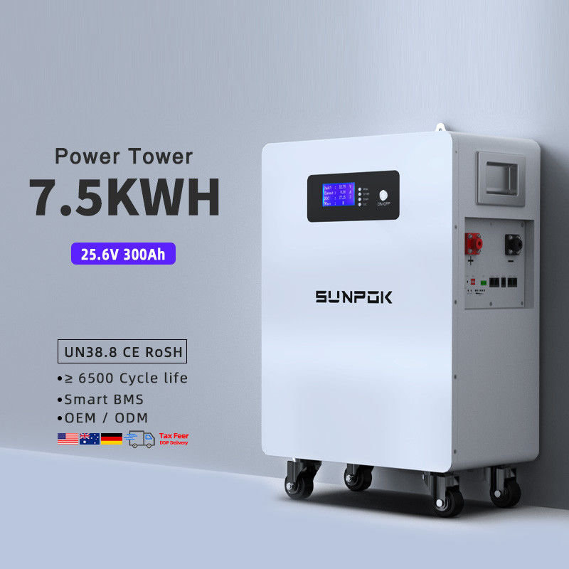 Высококачественный 24В литий-ионный аккумулятор 300Ah 7.5Kwh Lifepo4 24V 300Ah аккумулятор на крыше солнечная батарея с аккумулятором