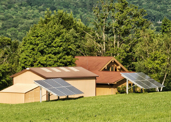 24V 48V 10kw 15kw Hybrid Solar Power Generator System TUV For Public Buildings