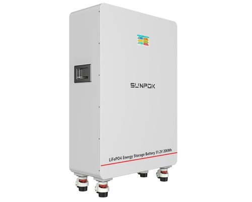 Solar Power 20kwh Lithium Battery 51.2v 400Ah Home Solar System Battery Power Storage Supply Station With Wheel