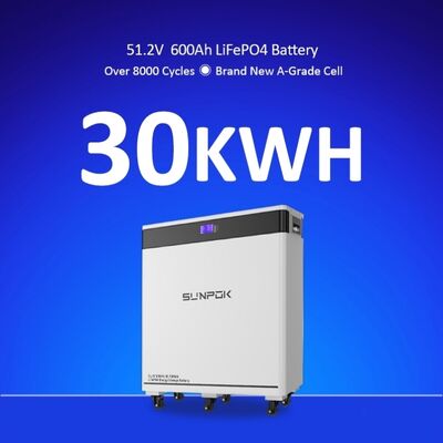 51.2v Lifepo4 Battery Pack 600ah 628ah 30kwh 32kwh Solar Energy Storage Lithium Ion Akku Batteries